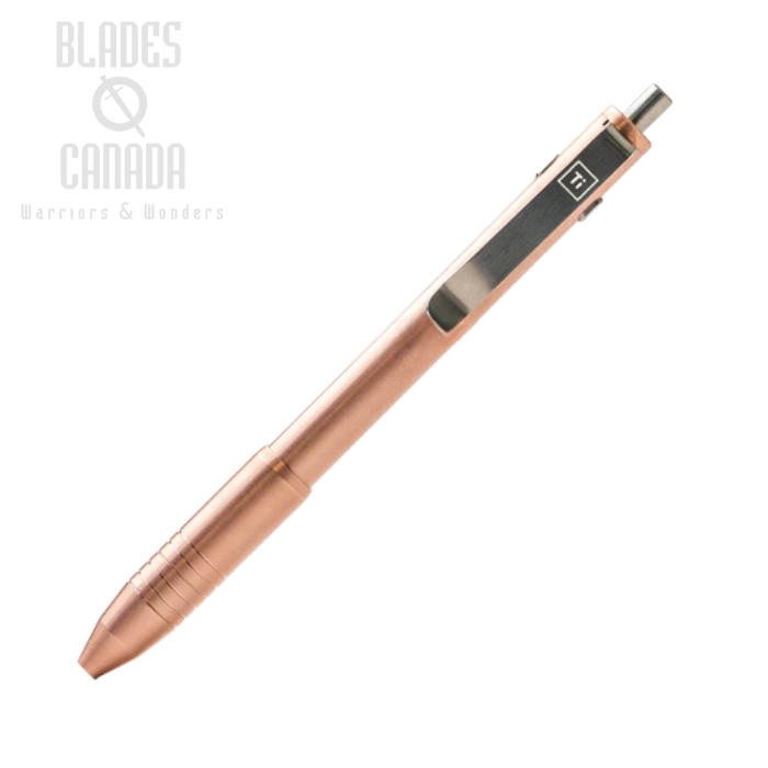 Big Idea Design Dual Side Click Pen, Copper, 007728 (image for) Big Idea Design Dual Side Click Pen, Copper, 007728