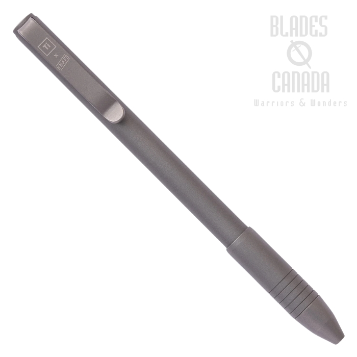 Big Idea Design Knafs Collab - The Sancho Pen, Titanium Stonewash, 230700