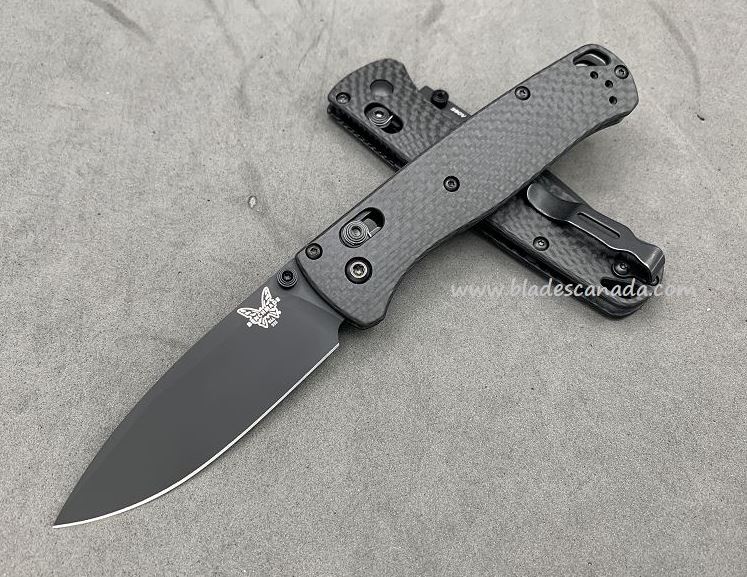 Benchmade Bugout Customized Folding Knife, S90V Black, Carbon Fiber, 535CU206 - Click Image to Close