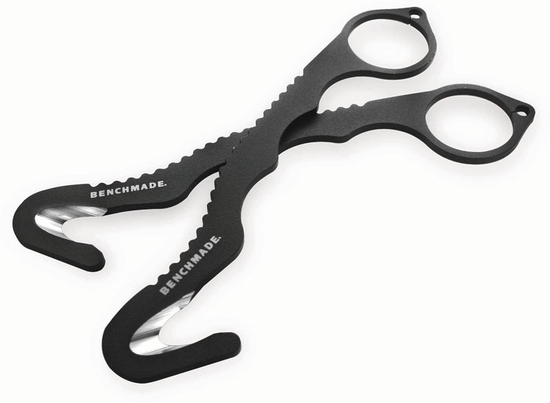 Benchmade Rescue Hook 8, 440C, Stainless Steel, Black Soft Sheath, 8 BLKW - Click Image to Close