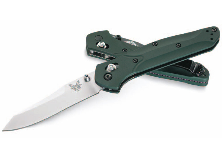 Benchmade 940 Osborne Folding Knife, S30V Reverse Tanto, Aluminum, 940 - Click Image to Close