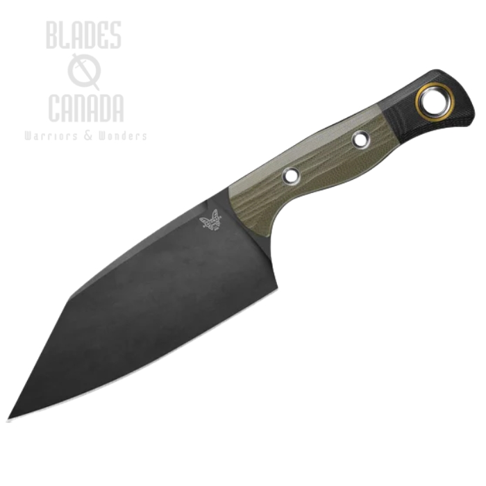 (image for) Benchmade Station Knife, CPM 154 Black, G10 Green, 4010BK-01