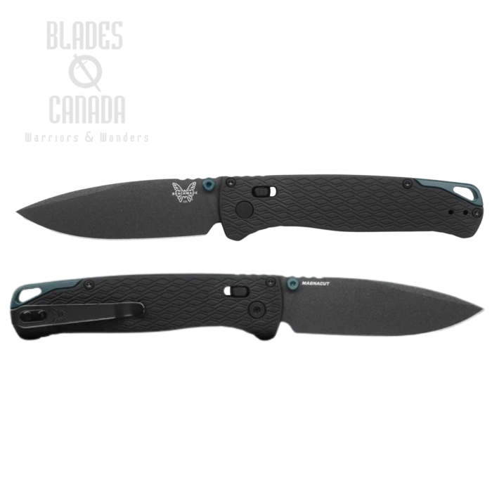 (image for) Benchmade Bugout Vapyr Axis Lock Folding Knife, MagnaCut Cerakote, Aluminum Black, 534BK