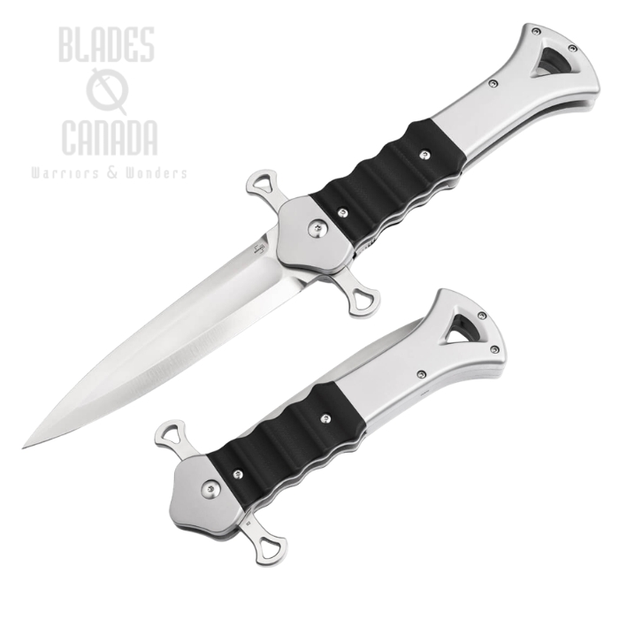 (image for) Boker Plus Inarsil Flipper Folding Knife, D2 Steel, G10 Black, 01BP0061