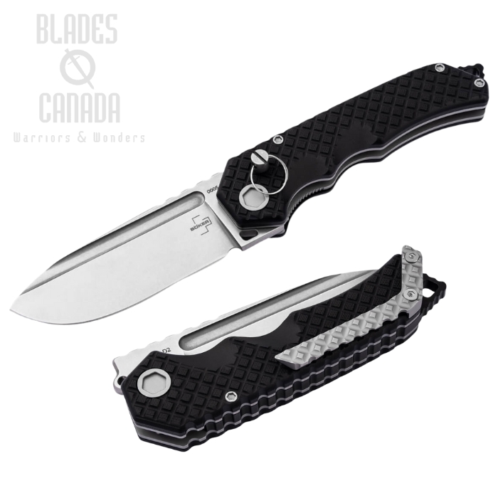 Boker Plus Hermod Folding Knife, D2, G10 Black, 01BO914 Boker Plus Hermod Folding Knife, D2, G10 Black, 01BO914
