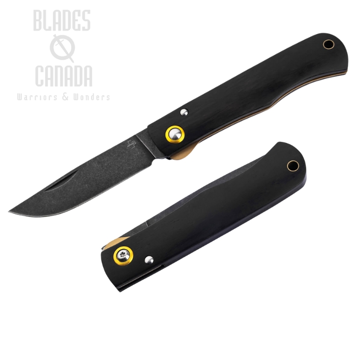 (image for) Boker Plus Rusticus Folding Knife, 420 Black, Ebony Black, 01BP0040