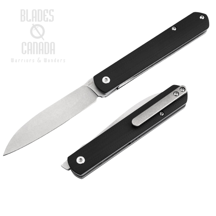 (image for) Boker Plus Fructis Flipper Folding Knife, Nitro-V Steel, G10 Black, 01BP0067