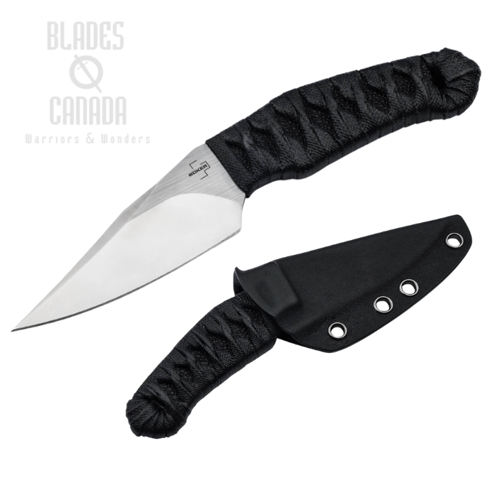 (image for) Boker Plus 302 Fixed Blade Knife, Nitro-V Steel, Nylon Black, Kydex Sheath, 02BP0006