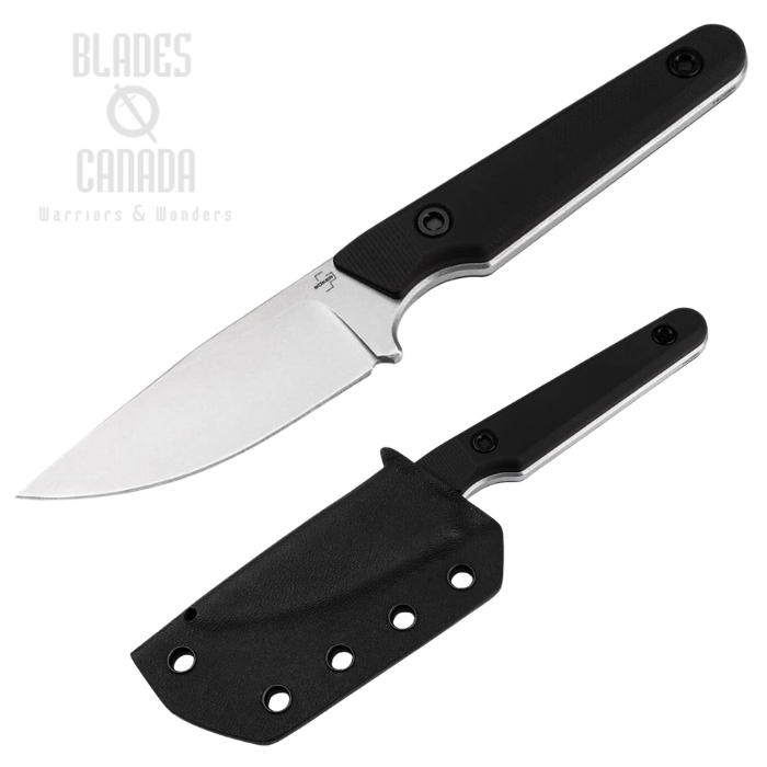 (image for) Boker Plus Sentinal Fixed Blade Knife, 14C28N SW, G10 Black ,Kydex Sheath, 02BP0027