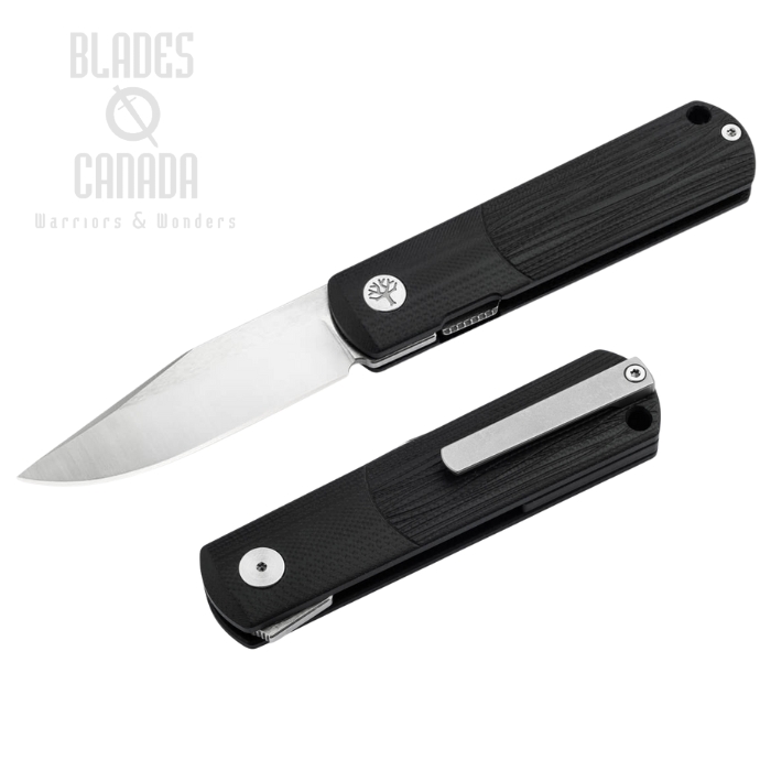 Boker Solingen BRLW Flipper Folding Knife, Magnacut, G10 Black, 110670