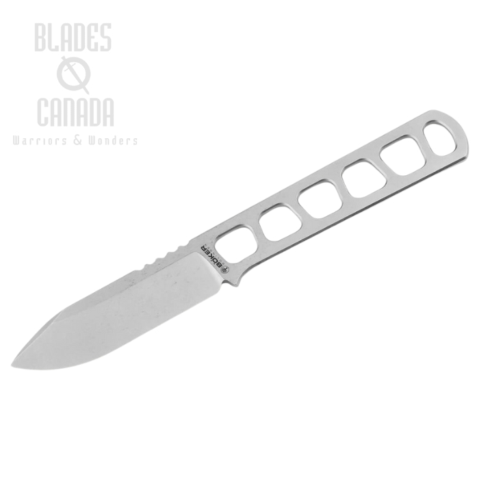Boker BFF Packlite Fixed Blade Knife, MagnaCut SW, Steel Handle, Kydex Sheath, 121433