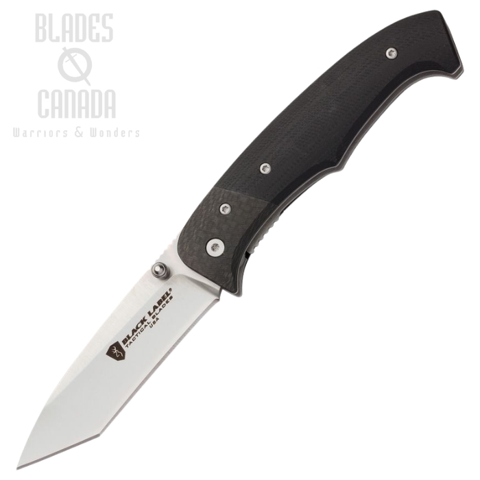 (image for) Browning Decoded Folding Knife, Assisted Opening, 440A Stainless, G10 Black, BR209BL