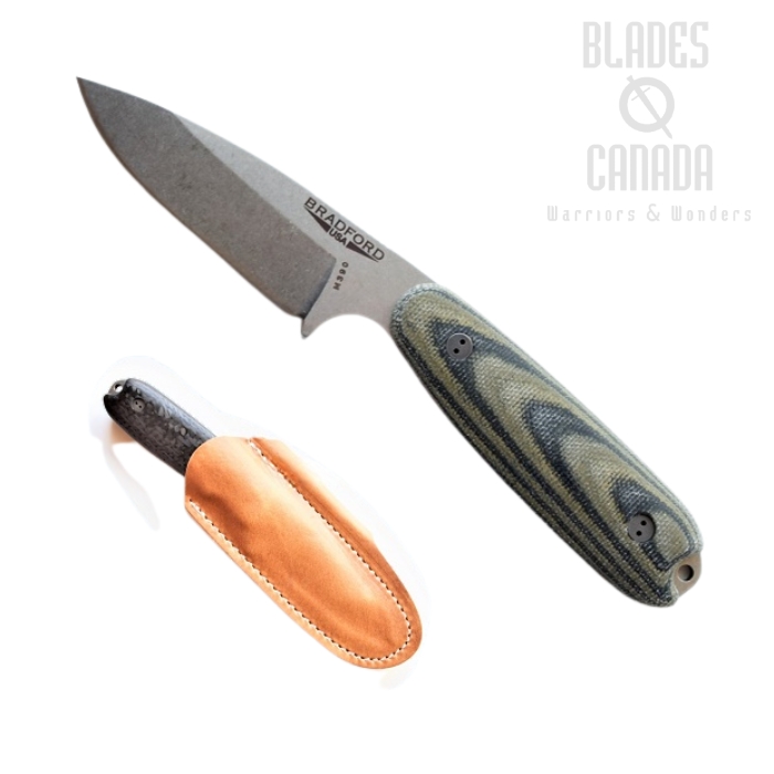Bradford Guardian 3.5 Sabre Knife, M390 Stonewash, Camo 3D Micarta, 3.5S-109-M390 Bradford Guardian 3.5 Sabre Knife, M390 Stonewash, Camo 3D Micarta, 3.5S-109-M390