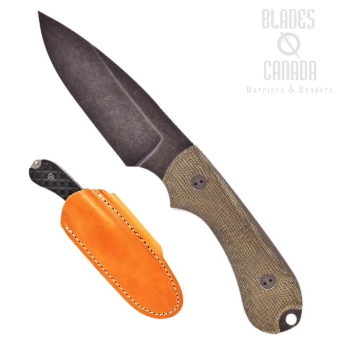 Bradford Guardian 3 Sabre Knife, M390 Nimbus, OD Green 3D Micarta, 3S-102N-M390 Bradford Guardian 3 Sabre Knife, M390 Nimbus, OD Green 3D Micarta, 3S-102N-M390