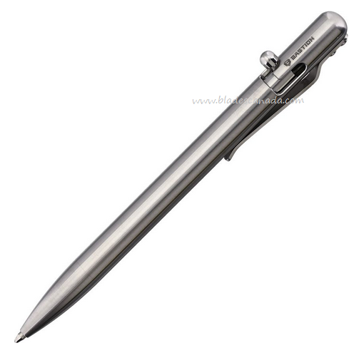 Bastion Slim Bolt Action Pen, Titanium Grey, BSTN257