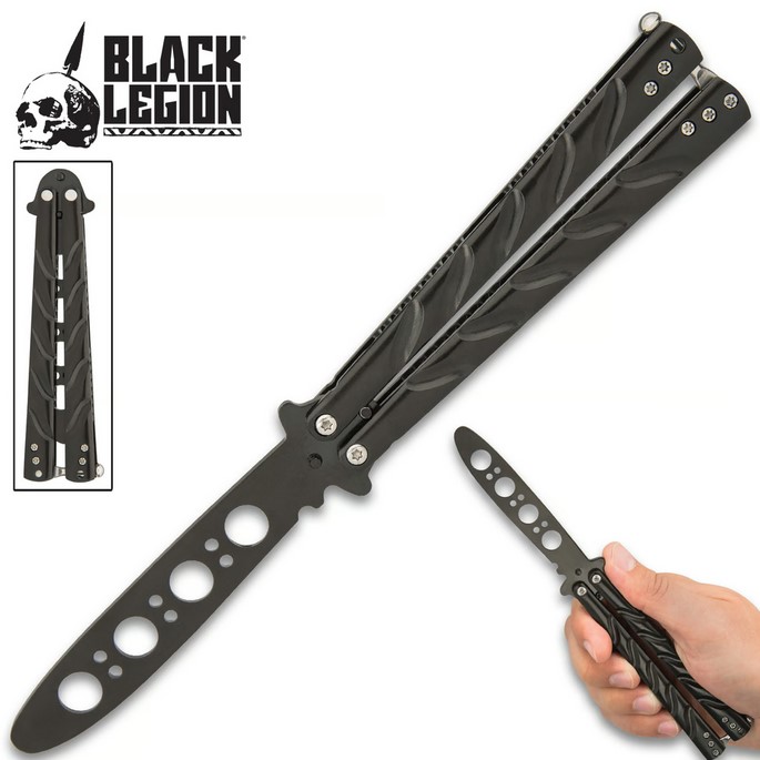 Black Legion Butterfly Trainer Black, BV270