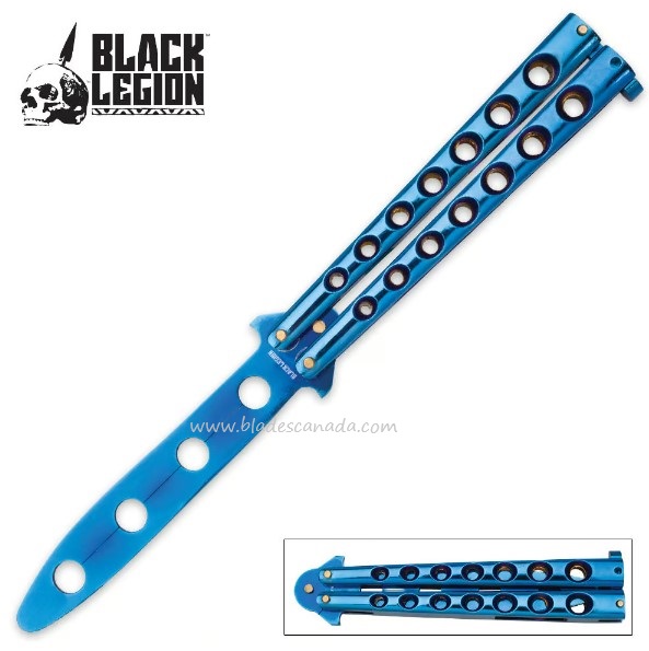 Black Legion Balison Butterfly Trainer Knife, Stainless Steel, BV430