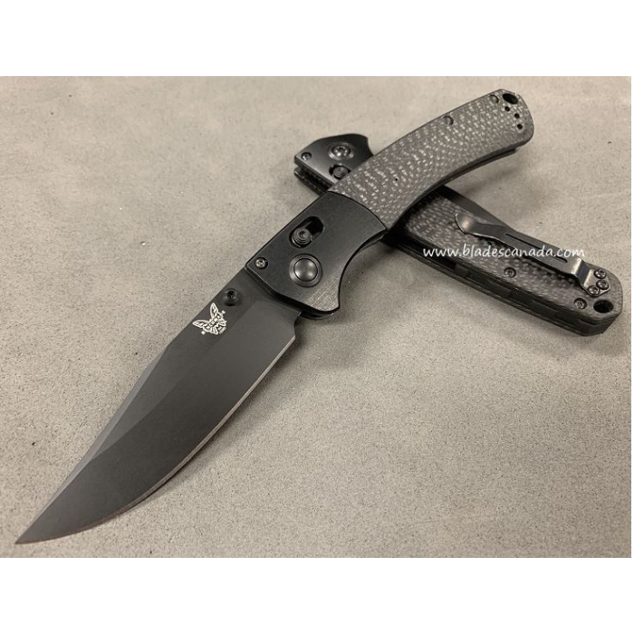 Benchmade Hunt Crooked River Folding Knife, S90V, Carbon Fiber, 15080CU20 (image for) Benchmade Hunt Crooked River Folding Knife, S90V, Carbon Fiber, 15080CU20