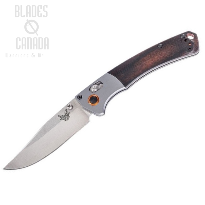 Benchmade Hunt Mini Crooked River Folding Knife, CPM S30V, Dymonwood, 15085-2 (image for) Benchmade Hunt Mini Crooked River Folding Knife, CPM S30V, Dymonwood, 15085-2