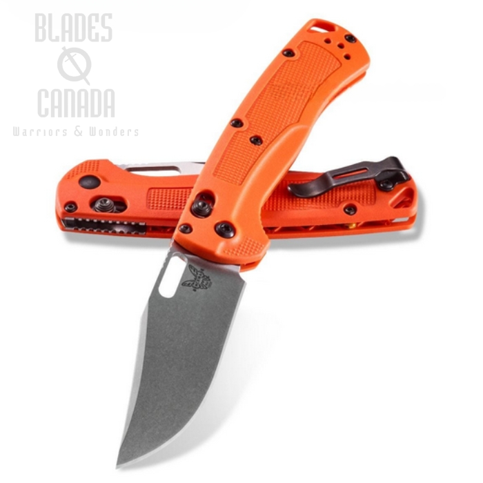 Benchmade Taggedout Folding Knife, CPM 154, Grivory Orange, 15535 (image for) Benchmade Taggedout Folding Knife, CPM 154, Grivory Orange, 15535