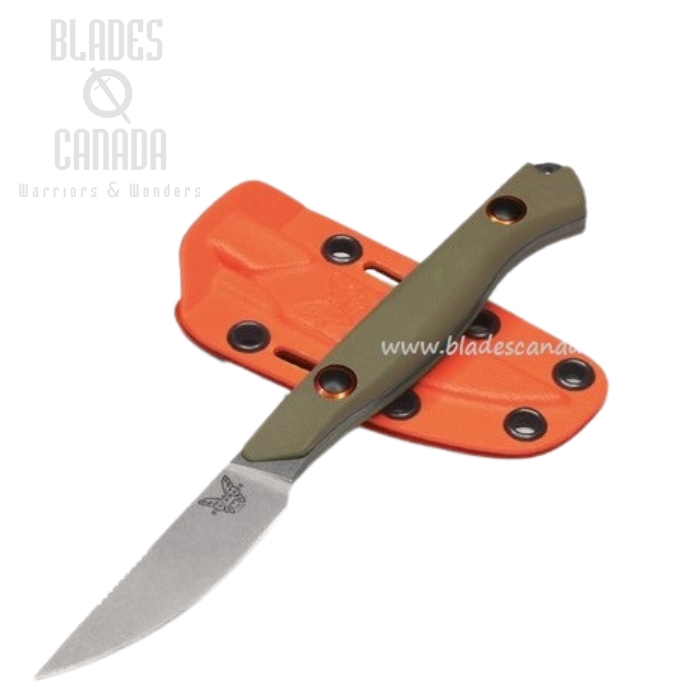Benchmade Flyway Fixed Blade Knife, CPM-S90V Steel, G10, 15700-01 (image for) Benchmade Flyway Fixed Blade Knife, CPM-S90V Steel, G10, 15700-01