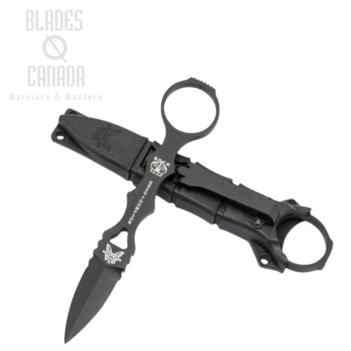 (image for) Benchmade Mini SOCP Dagger Fixed Blade Knife, 440C, Hard Sheath, 173BK