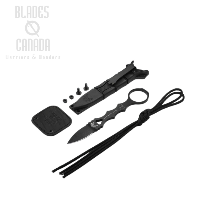 (image for) Benchmade Mini SOCP Dagger Fixed Blade Knife, 440C, Hard Sheath, 173BK