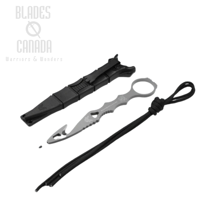(image for) Benchmade SOCP Rescue Hook, 440C, Black Sheath, Glass Breaker, 179GRY
