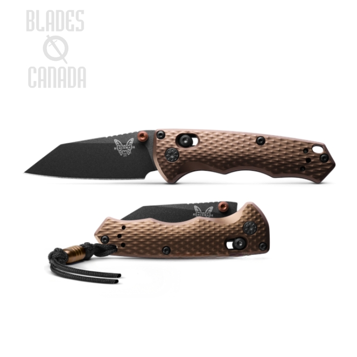 (image for) Benchmade Full Immunity Folding Knife, CPM M4, Aluminum Burnt Bronze, 290BK-1