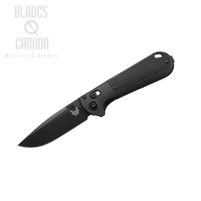 (image for) Benchmade Redoubt Folding Knife, CPM D2 Black, Grivory Black, 430BK-02