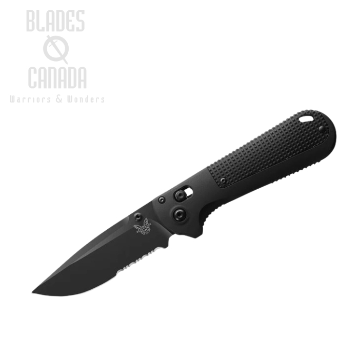 (image for) Benchmade Redoubt Folding Knife, CPM D2 Black, Grivory Black, 430SBK-02
