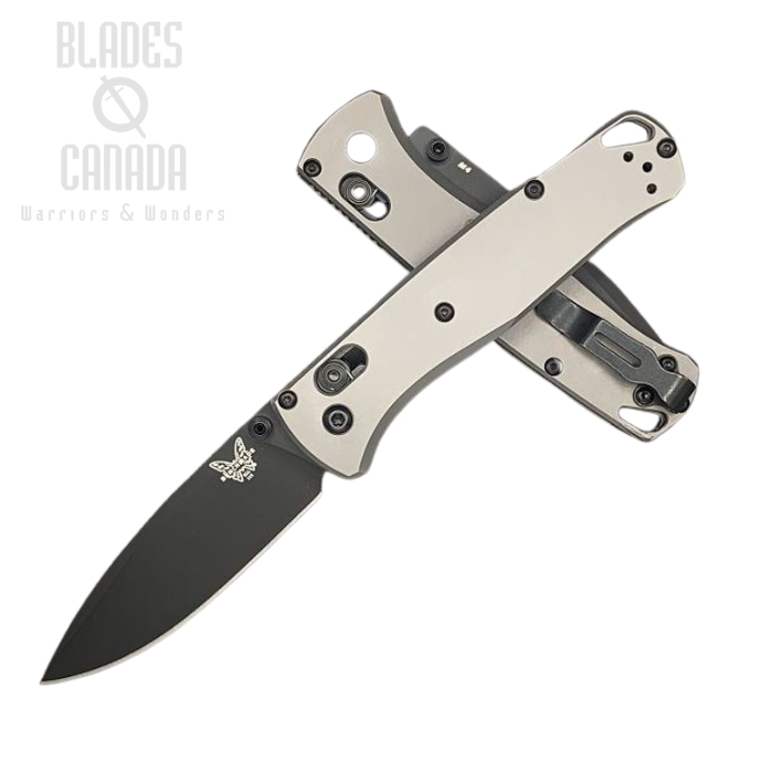 (image for) Benchmade Bugout Customized Folding Knife, M4, Titanium, Black Thumbstud & Standoffs, 535CU230