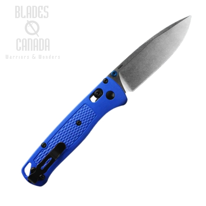 (image for) Benchmade Bugout Folding Knife, CPM S30V, Blue Handle, 535