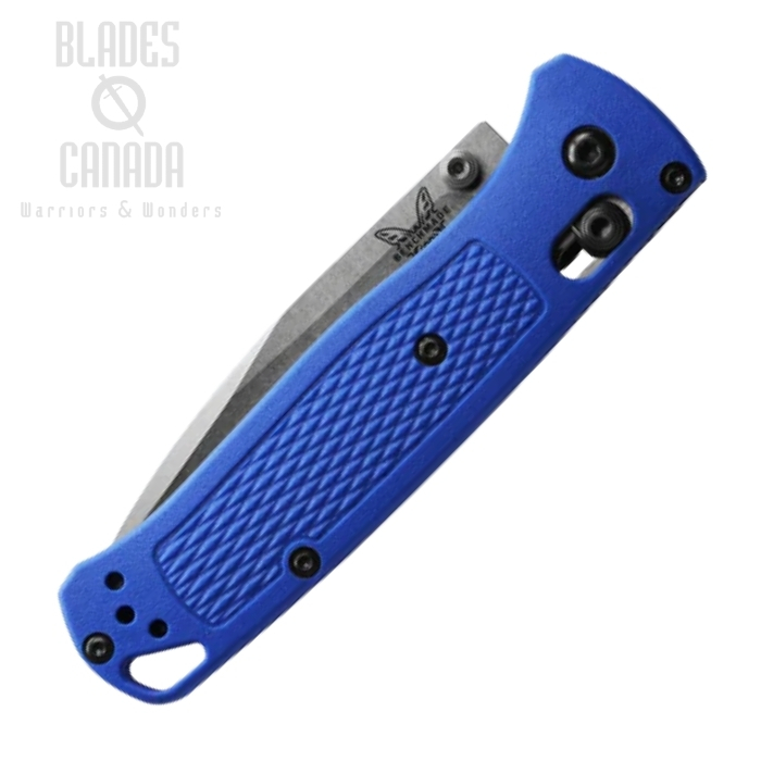 (image for) Benchmade Bugout Folding Knife, CPM S30V, Blue Handle, 535