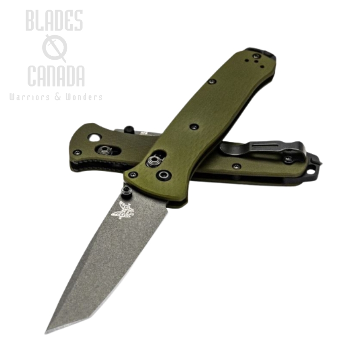 (image for) Benchmade Bailout Folding Knife, M4 Tanto, Aluminum, 537GY-1