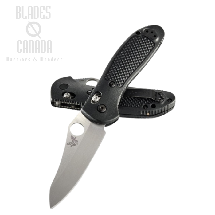 (image for) Benchmade Griptilian Folding Knife, CPM S30V Sheepsfoot, Black Handle, 550-S30V