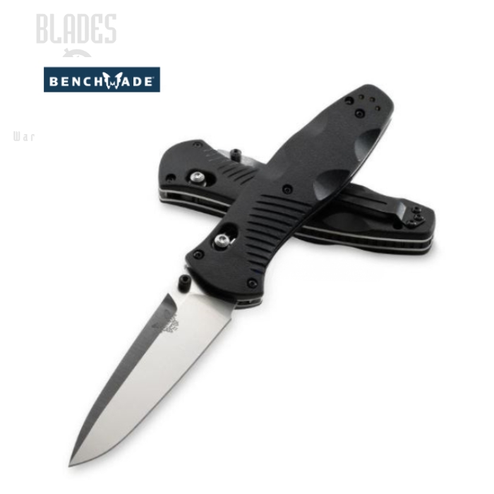 (image for) Benchmade Barrage Folding Knife, Assisted Opening, 154CM, Valox Black, 580