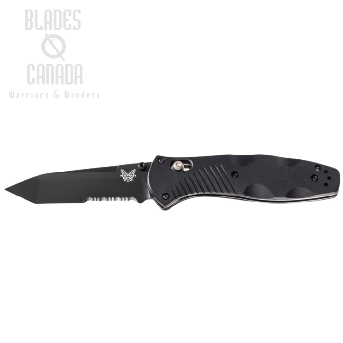 (image for) Benchmade Barrage Folding Knife, Assisted Opening, 154CM Tanto, Valox Black, 583SBK