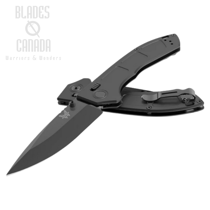 (image for) Benchmade Narrows Folding Knife, M390 Black, Titanium Black, 748BK-01
