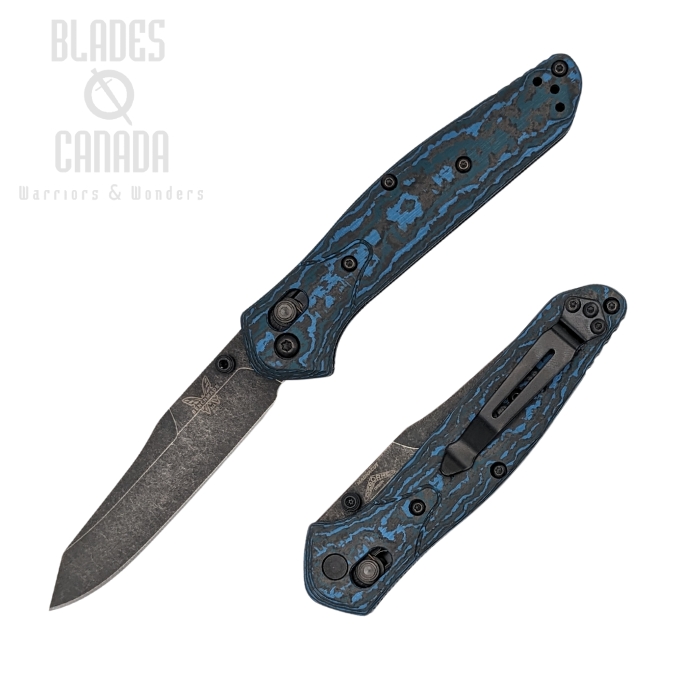 (image for) Benchmade 940 Osborne Folding Knife, S30V Reverse Tanto, Aluminum Green, 940