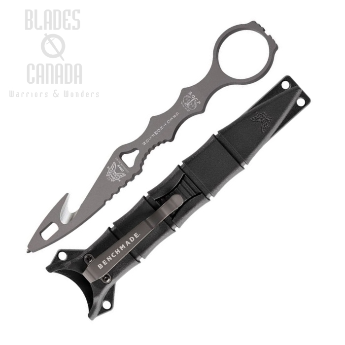 (image for) Benchmade SOCP Rescue Hook, 440C, Black Sheath, Glass Breaker, 179GRY