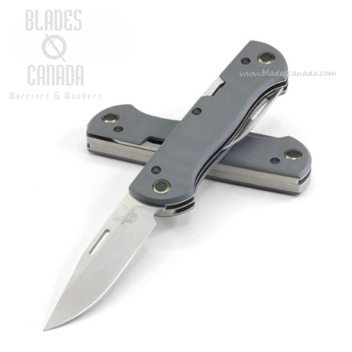 (image for) Benchmade Weekender Slipjoint Folding Knife, CPM S30V, G10 Grey, 317