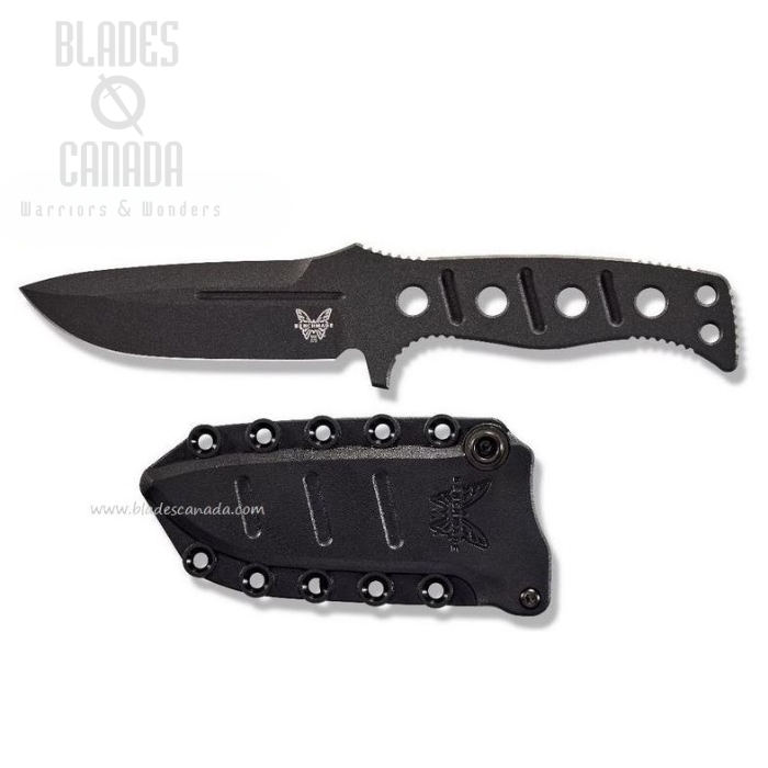 (image for) Benchmade Adamas Fixed Blade Knife, CPM-CruWear Black, 375BK-1