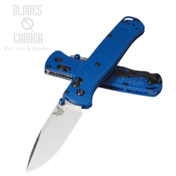 (image for) Benchmade Bugout Folding Knife, CPM S30V, Blue Handle, 535