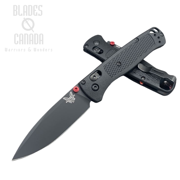(image for) Benchmade Bugout Folding Knife, 20CV, Red Thumbstud & Standoffs, 535CU39