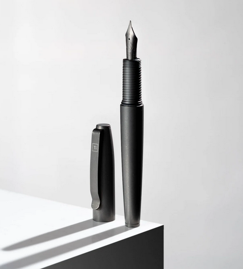 Big Idea Design Titanium Ultra Pen, Stonewashed, 007186