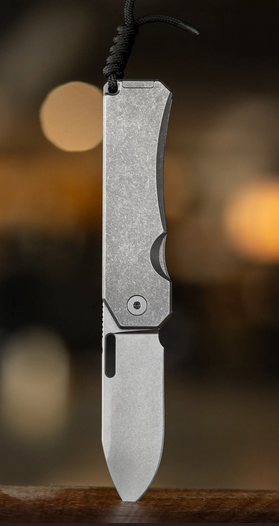 Big Idea Design Framelock Folding Pocket Knife, S35VN, Titanium, 735055