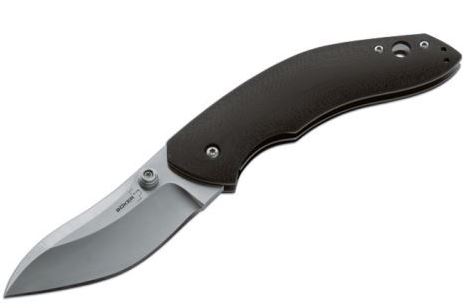 Boker Plus Whale Folding Knife, 440C, G10 Black, B-01BO620 - Click Image to Close