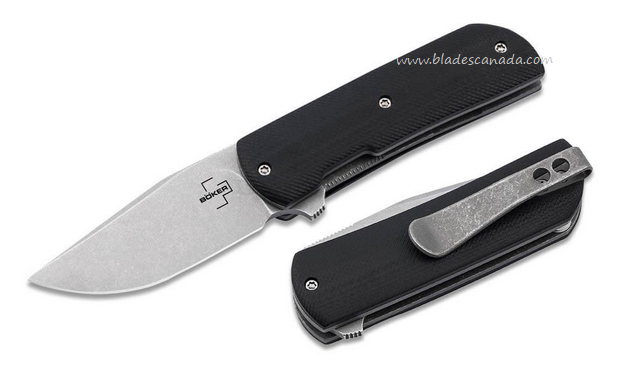Boker Plus Urban Trapper Flipper Folding Knife, VG10, G10 Black, 01BO639 Boker Plus Urban Trapper Flipper Folding Knife, VG10, G10 Black, 01BO639