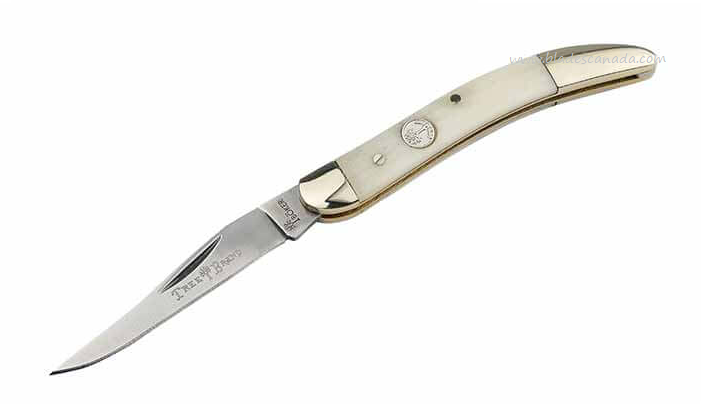 Boker Manufaktur Traditional Series 2.0 Slipjoint Folding Knife, D2, Bone White, 110846